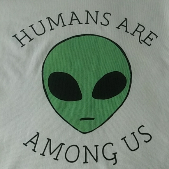 👽 New Joe Boxer 👽 Alien Face Top Sz M - Picture 1 of 4